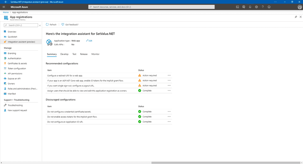Integration Assistant - Summary