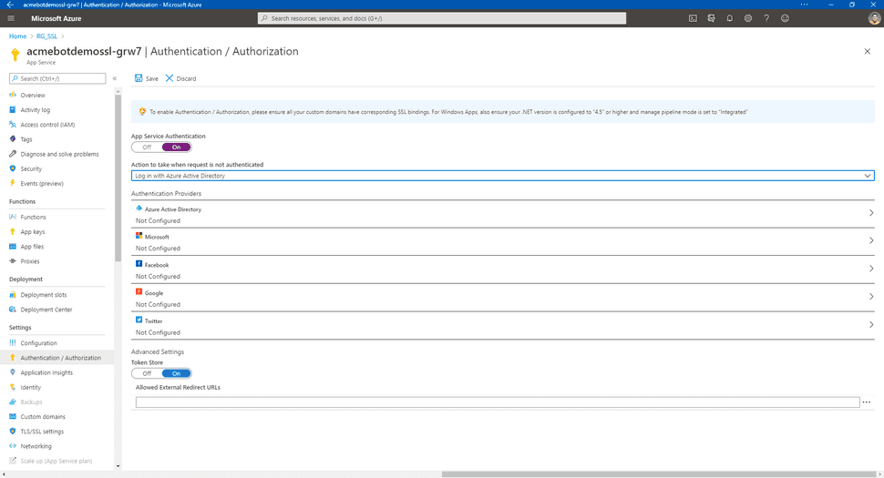 Authentication / Authorization